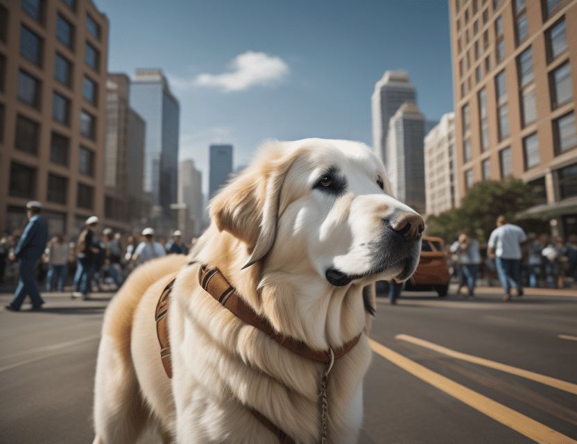 Great Pyrenees Service Dog