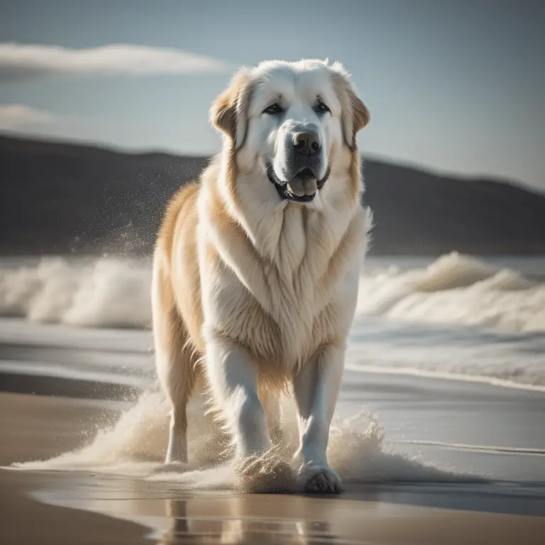 Great Pyrenees Webbed Feet